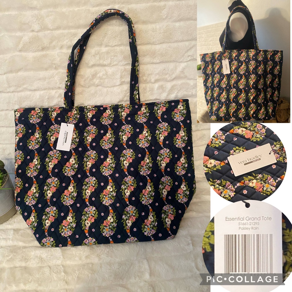 Brand New Vera Bradley Grand Tote